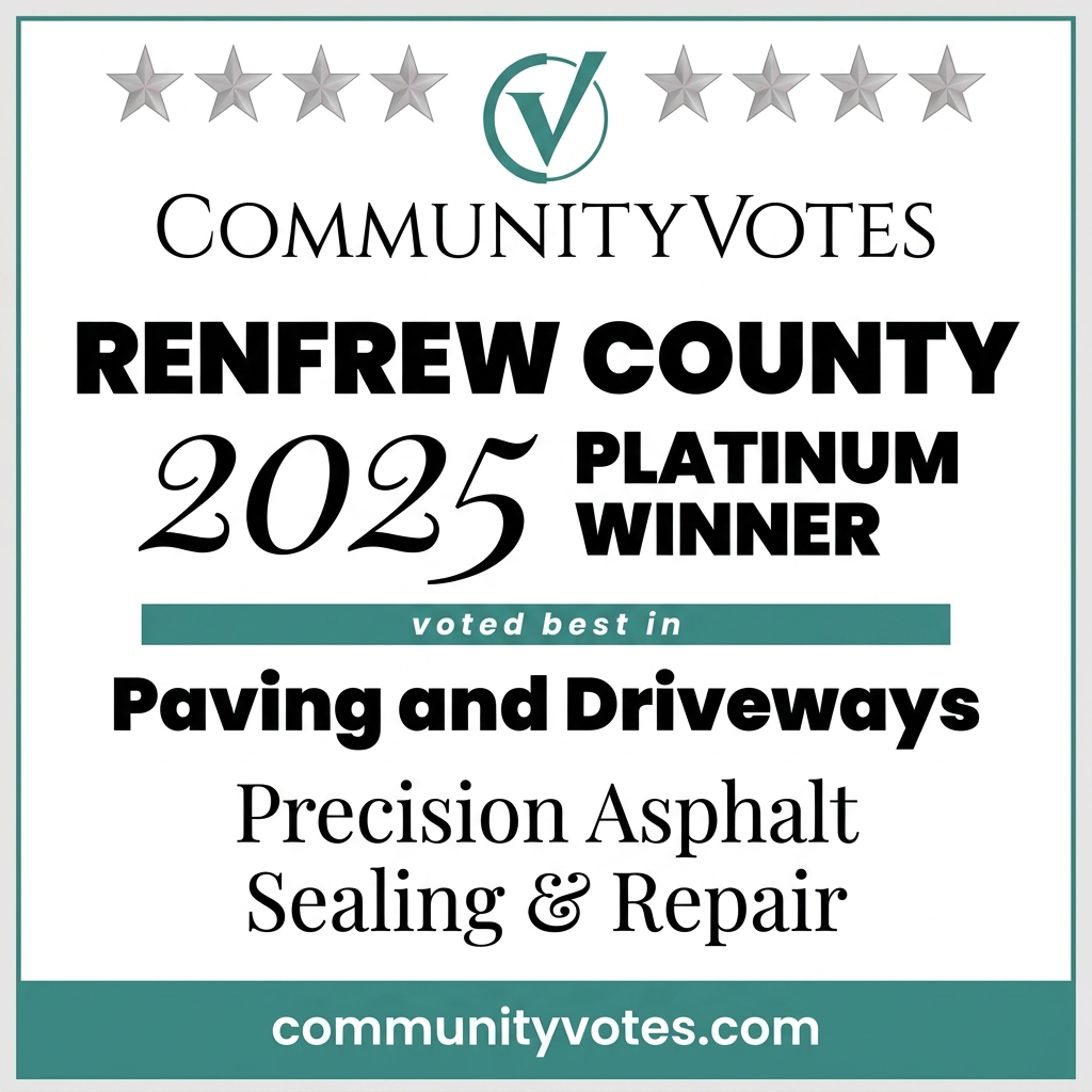 Renfrew County 2025 Platinum Winner — Paving & Driveways